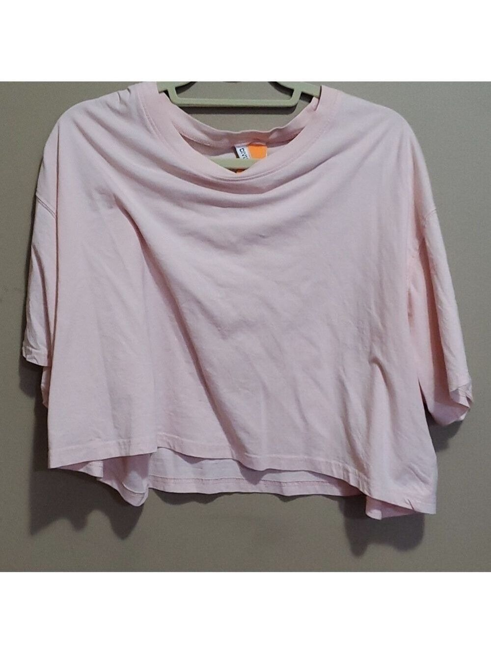Divided crop top size xxl